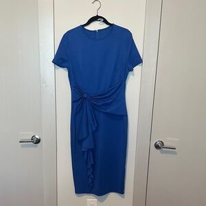 Elegant Blue Women's Dress